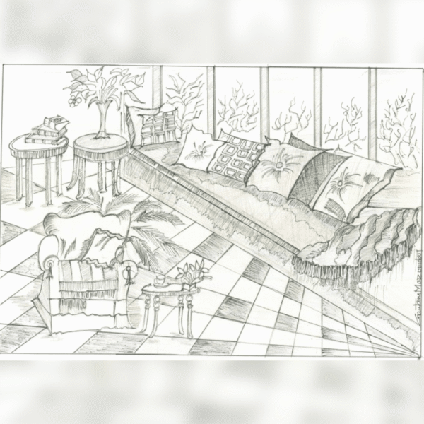 The Cushions painting