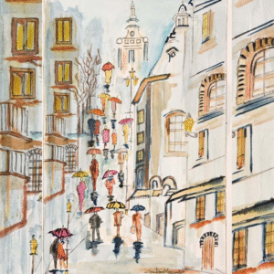 The Rains painting